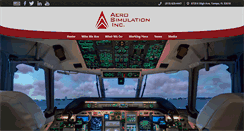 Desktop Screenshot of aerosimulation.com